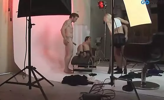 Photo Interruption Passionate Couple Indulge in Kinky Oral and Anal Delights